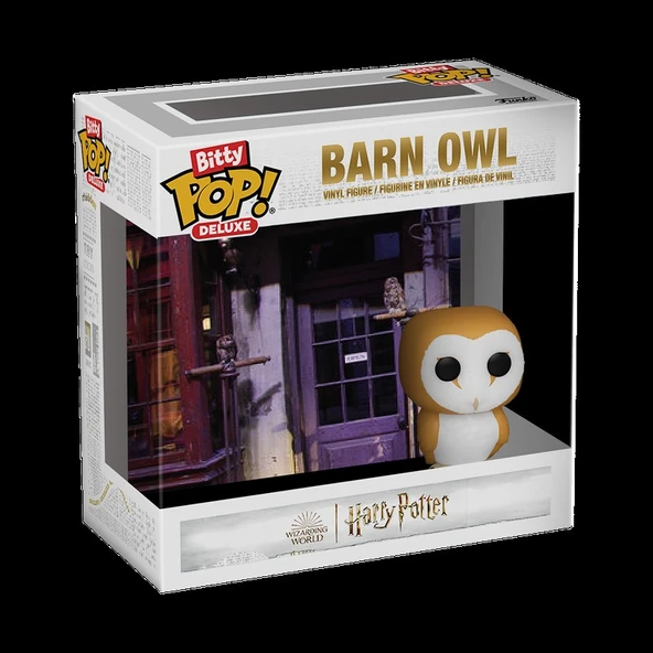 Funko Pop Bitty Deluxe Barn Owl - Resim 2