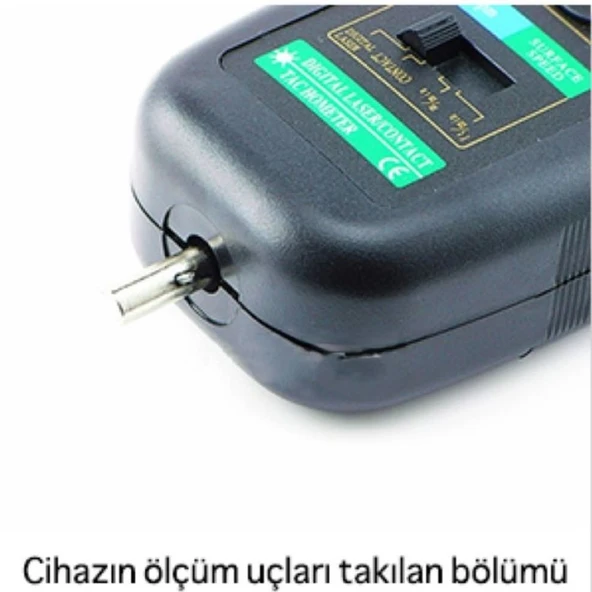 Loyka 2236C Temaslı Temassız Devir Ölçer Takometre - Resim 3