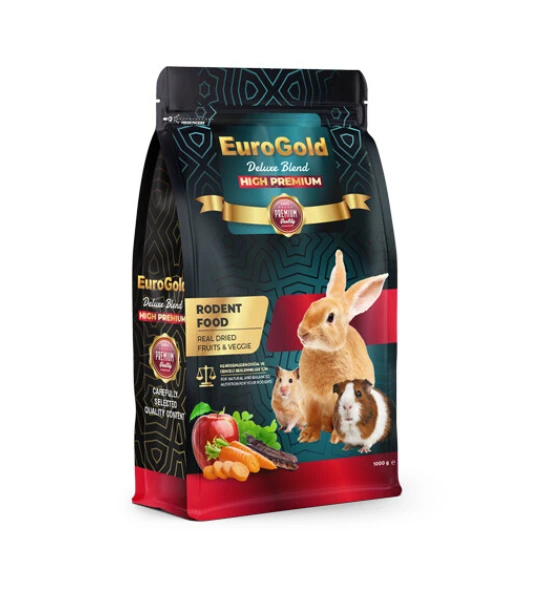 EuroGold Deluxe Tavşan, Hamster, Ginepig Kemirgen Yemi 1000 GR ürün görseli 1