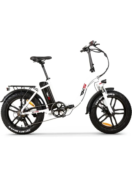 RKS RSI-X Pro 250 W Beyaz Katlanabilir Elektrikli Bisiklet ürün görseli 1