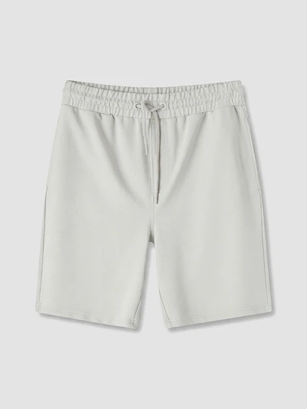 LCWAIKIKI Classic Gri Regular Fit Erkek Şort - Resim 5