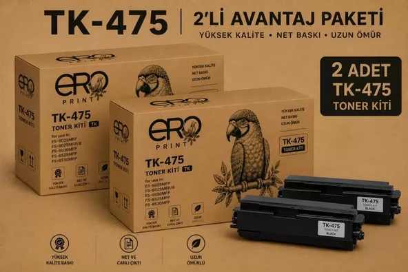Kyocera FS-6525MFP Muadil Toner - 2'li Avantaj Paket ürün görseli 1
