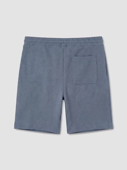 LCW Vision İndigo Regular Fit Erkek Şort - Resim 7