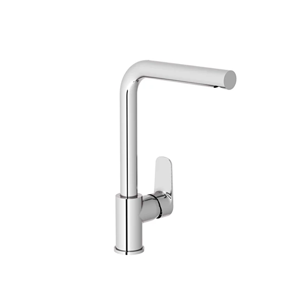 A43396 Artema Flow Square Eviye Bataryası, Krom ürün görseli 1