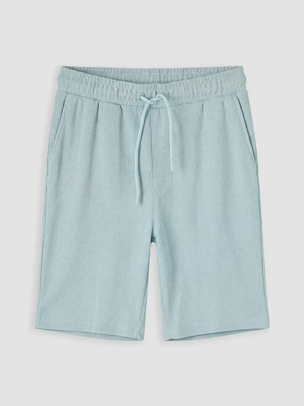 LCWAIKIKI Classic Turkuaz Regular Fit Erkek Şort ürün görseli 1