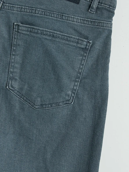 LCW Jeans Gri Regular Fit Erkek Jean Şort - Resim 8