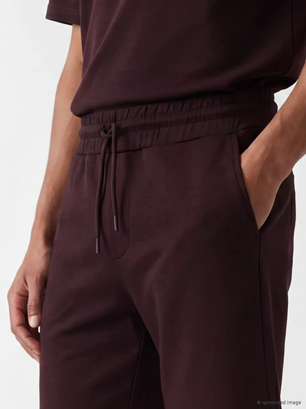 LCW Vision Mürdüm Regular Fit Erkek Şort - Resim 3