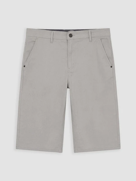 LCW Jeans Gri Regular Fit Erkek Jean Şort - Resim 5