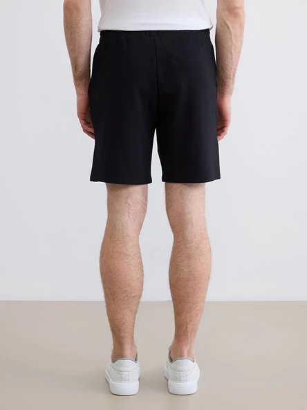 LCW Vision Siyah Regular Fit Erkek Şort - Resim 4