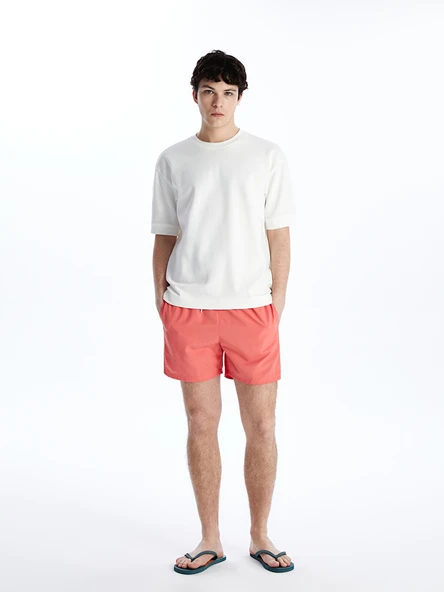 LCW SWIMWEAR Mercan Kısa Boy Basic Erkek Deniz Şortu ürün görseli 1