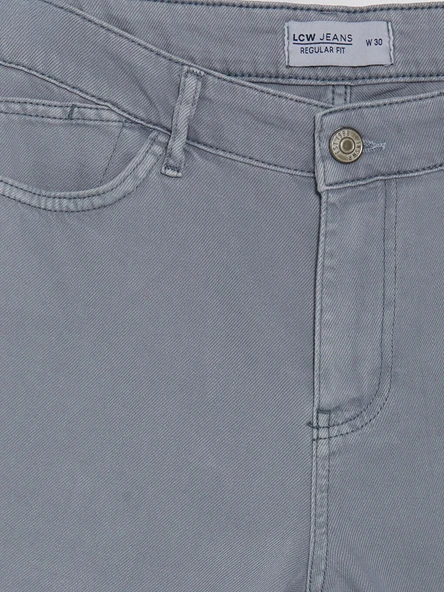 LCW Jeans Mavi Regular Fit Erkek Jean Şort - Resim 6