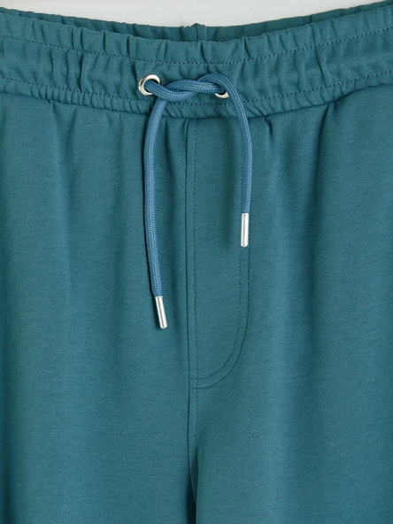 LCWAIKIKI Classic İndigo Regular Fit Erkek Şort - Resim 3