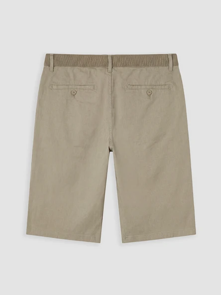 LCWAIKIKI Classic Bej Regular Fit Erkek Şort - Resim 3