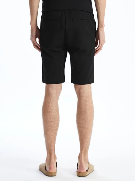 LCW Vision Siyah Slim Fit Erkek Şort - Resim 4