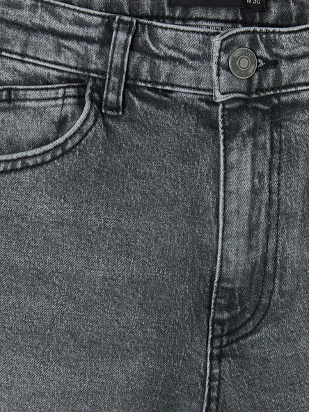 LCW Jeans Antrasit Regular Fit Erkek Jean Şort - Resim 6