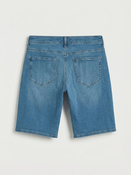 LCW Jeans İndigo Regular Fit Erkek Jean Şort - Resim 6
