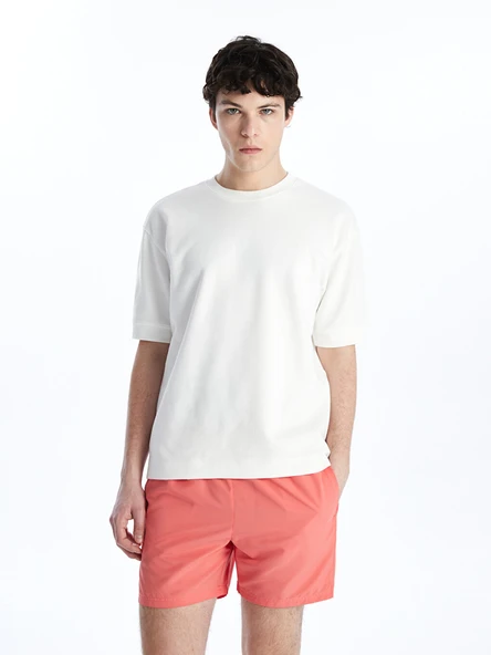 LCW SWIMWEAR Mercan Kısa Boy Basic Erkek Deniz Şortu - Resim 2