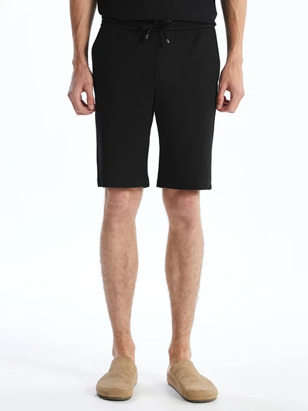 LCW Vision Siyah Slim Fit Erkek Şort - Resim 2