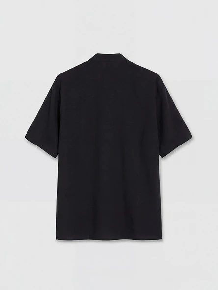 LCW Vision Siyah Regular Fit Erkek Gömlek - Resim 6