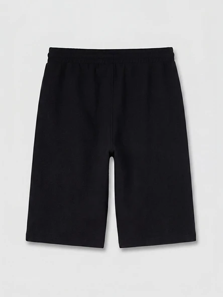 LCWAIKIKI Classic Siyah Regular Fit Erkek Şort - Resim 5