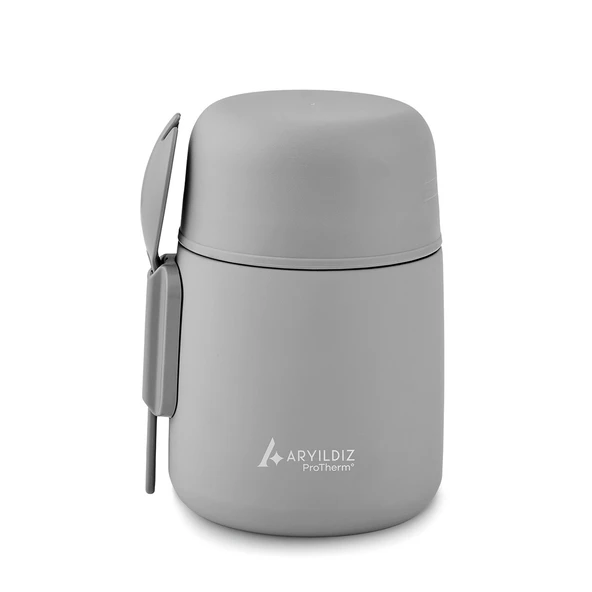 Aryıldız Protherm Duo Termos Gri 500 Ml - Resim 2
