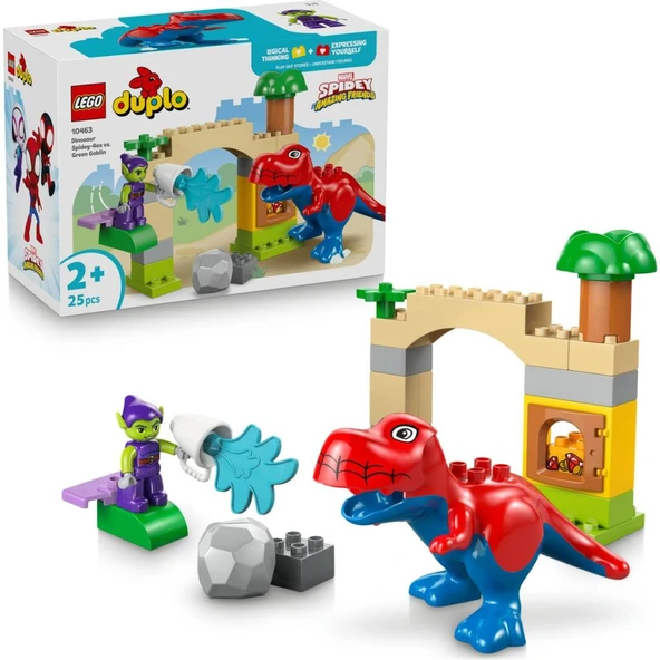 LEGO 10463 DUPLO® │Marvel Dinozor Spidey-Rex, Yeşil Goblin’e Karşı ürün görseli 1