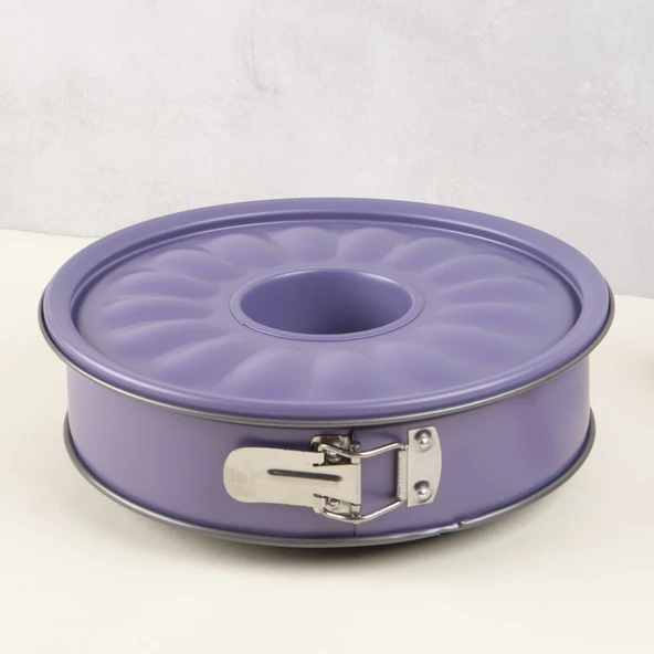 Guardini Borulu Kek Kalıbı Mor 26 cm - Resim 5