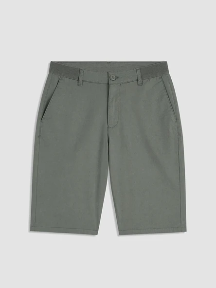 LCWAIKIKI Classic Yeşil Regular Fit Erkek Şort - Resim 4