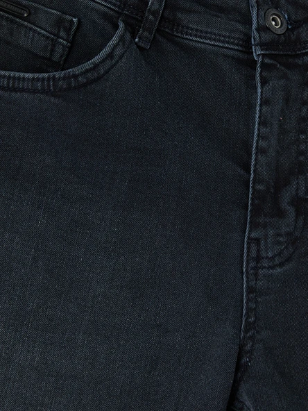 LCW Jeans İndigo Regular Fit Erkek Jean Şort - Resim 7