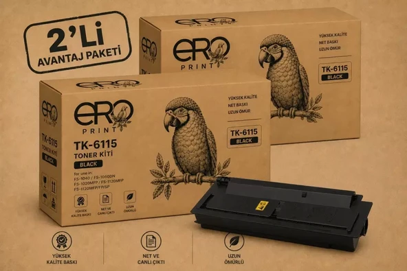 Kyocera ECOSYS M4132 Muadil Toner - 2'li Avantaj Paket ürün görseli 1