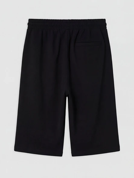 LCWAIKIKI Classic Siyah Regular Fit Erkek Roller Şort - Resim 6