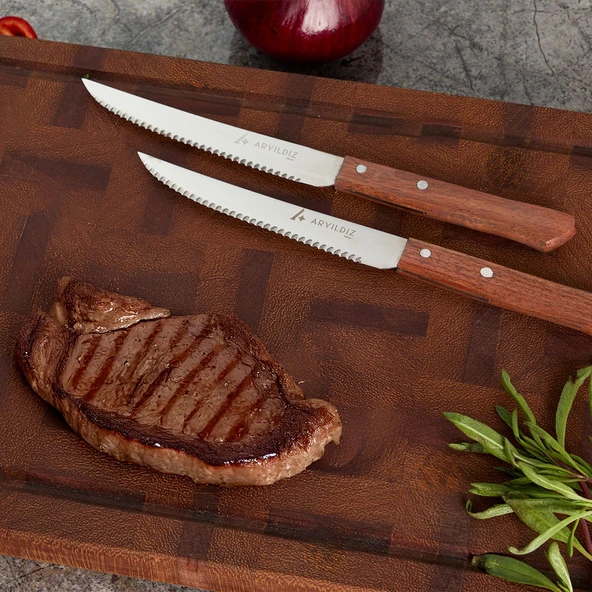 Aryıldız Brezil 2 Parça Steak Bıçak 11 cm ürün görseli 1