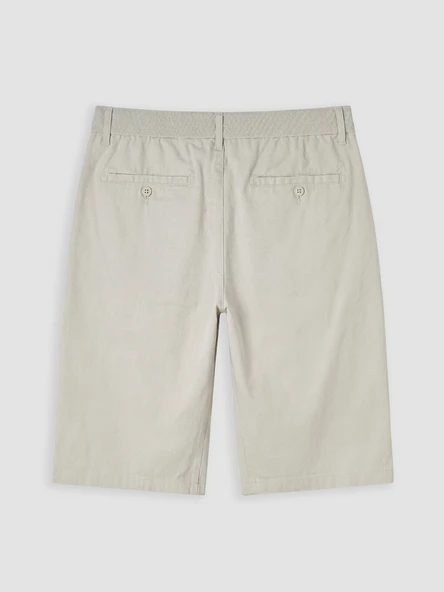 LCWAIKIKI Classic Bej Regular Fit Erkek Şort - Resim 3