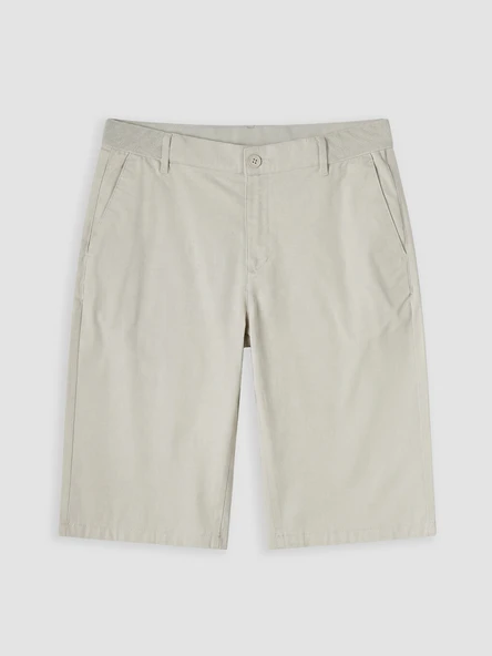 LCWAIKIKI Classic Bej Regular Fit Erkek Şort ürün görseli 1