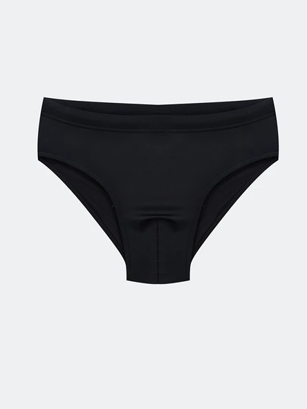 LCW SWIMWEAR Siyah Standart Kalıp Esnek Kumaştan Erkek Slip Mayo ürün görseli 1