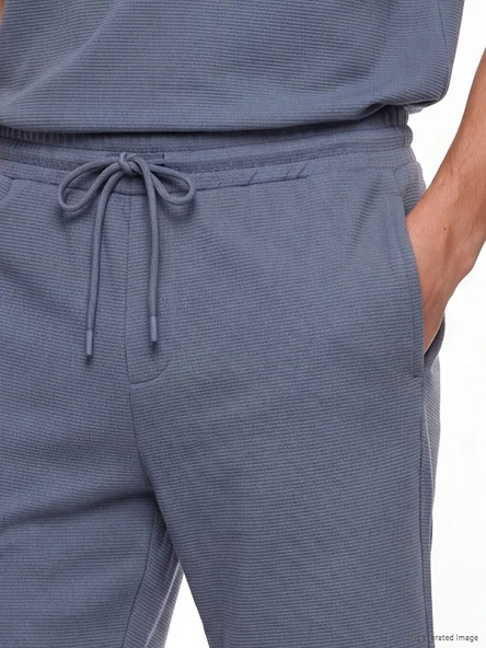 LCW Vision İndigo Regular Fit Erkek Şort - Resim 3