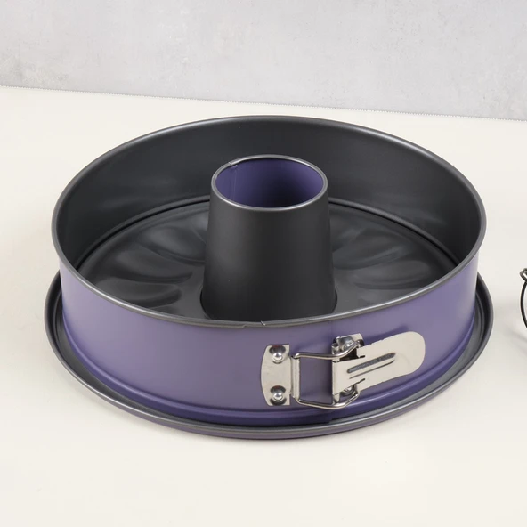Guardini Borulu Kek Kalıbı Mor 26 cm - Resim 6