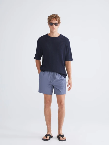LCW SWIMWEAR Petrol Kısa Boy Erkek Deniz Şortu ürün görseli 1