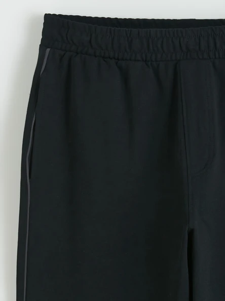 LCWAIKIKI Classic Siyah Regular Fit Erkek Şort - Resim 5