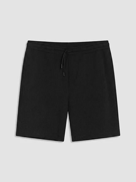 LCW Vision Siyah Regular Fit Erkek Şort - Resim 5