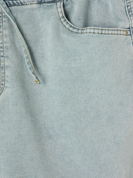 LCW Jeans İndigo Regular Fit Erkek Jean Şort - Resim 6