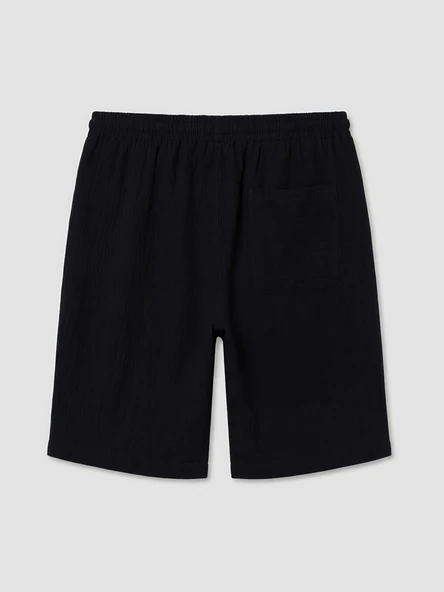 LCW Vision Siyah Regular Fit Erkek Şort - Resim 6