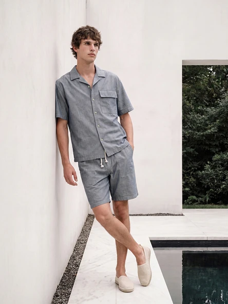 LC WAIKIKI Gri Regular Fit Erkek Şort ürün görseli 1