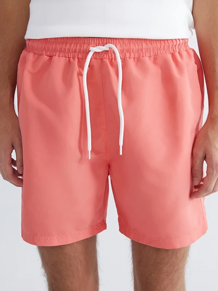 LC WAIKIKI Mercan Kısa Boy Basic Erkek Deni Şortu - Resim 3