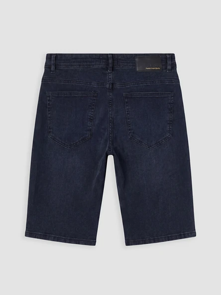 LCW Jeans İndigo Regular Fit Erkek Jean Şort - Resim 6