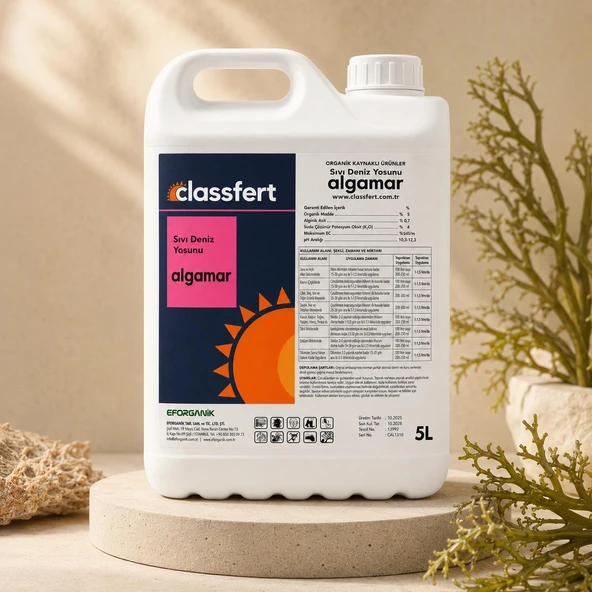 Classfert Algamar Sıvı Deniz Yosunu 5 Litre - Resim 2