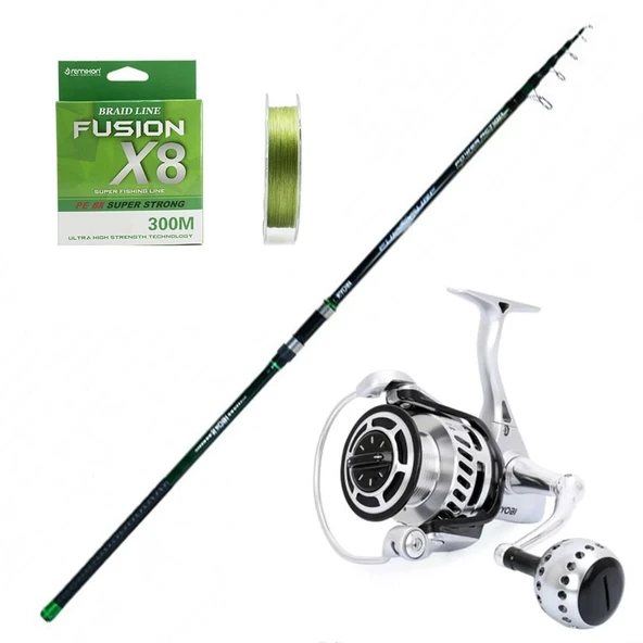 Ryobi TT-Power 8000 - Ryobi Fukui 425cm 100-250gr Surf Olta Seti ürün görseli 1