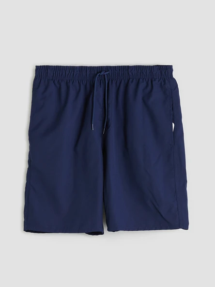 LCW SWIMWEAR İndigo Kısa Boy Basic Erkek Deniz Şortu - Resim 3