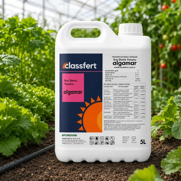 Classfert Algamar Sıvı Deniz Yosunu 5 Litre - Resim 3