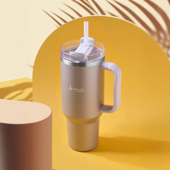 Aryıldız Protherm Flow Up Termos Gold 900 Ml ürün görseli 1